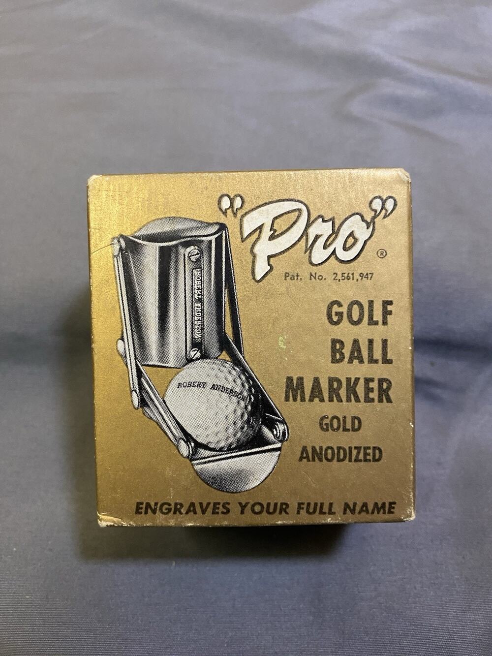 Pro Golf Ball Marker No. 4800 in Original Box